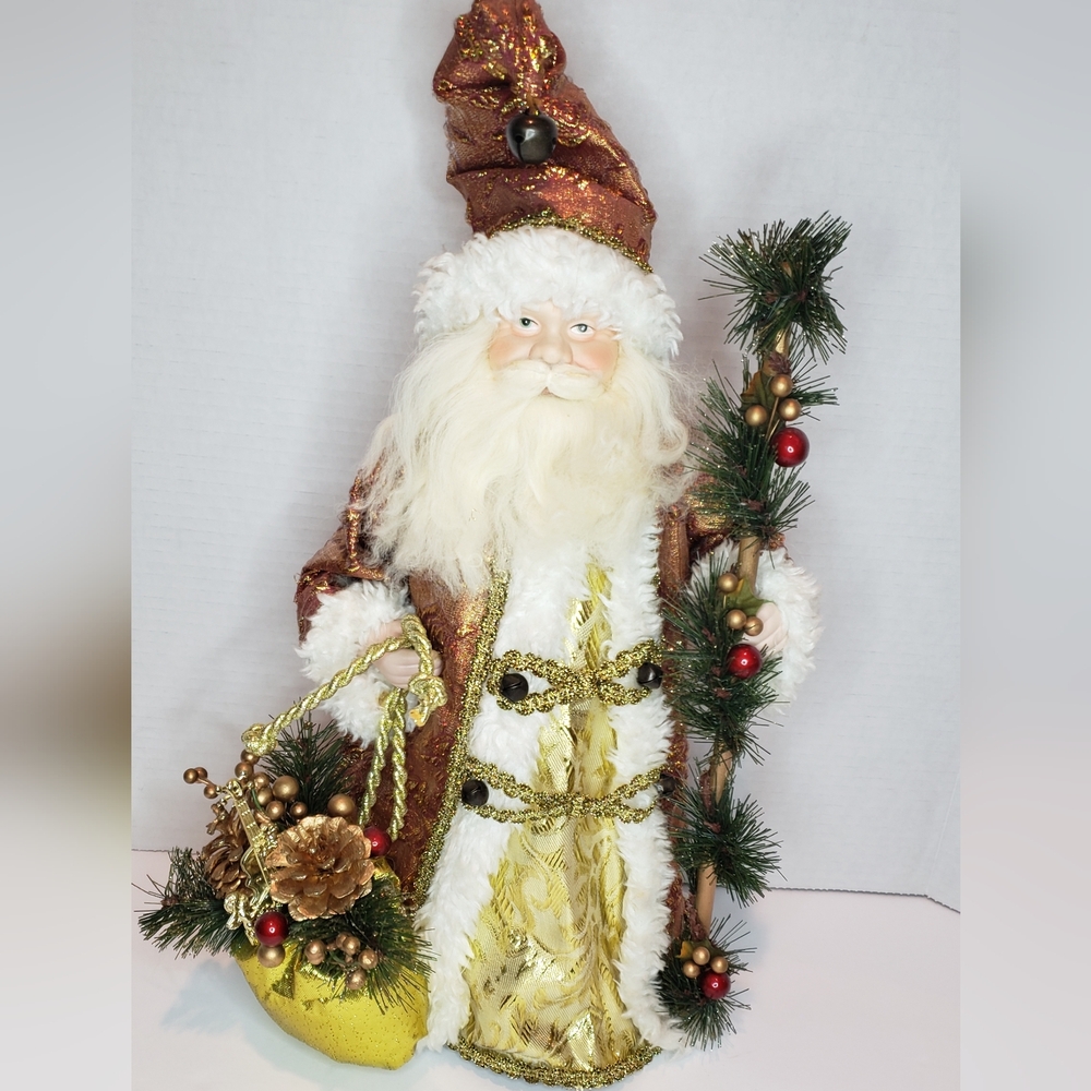 Santa Christmas Tree Topper